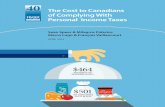 Fraser Institute: The Cost to Canadians of Complying With Personal Income Taxes