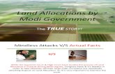 Gujarat Land Allocation - Real Facts