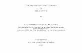A. S. Eddington - The Mathematical Theory of Relativity