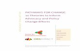 Pathways for Change
