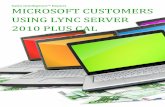 Microsoft Customers using Lync Server 2010 Plus CAL - Sales Intelligence™ Report