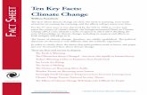 Ten Key Facts - Climate Change