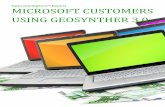 Microsoft Customers using GeoSynther 3.0 - Sales Intelligence™ Report