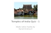 Temples of India Quiz - 1