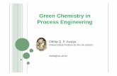PASI 2008 - Green Chemistry in Process Engineering - 1 Slide Per Page