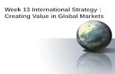 Week 13 Chap7 International Strategy