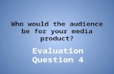 Evaluation Question 4 Presentation