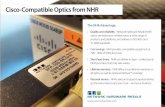 Cisco Compatible Optics from NHR