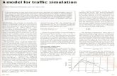 A Model for Traffic Simulation