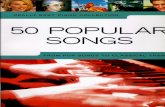 Songbook - Piano - 50 Popular Songs - Really Easy Piano Collection - Book