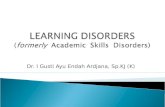 Lecture 20 Learning Disorder
