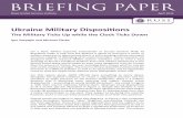 Ukraine Military Dispositions - Rusi Briefing Paper