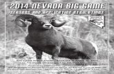 2014 Nevada Big Game Seasons and Application Regulations