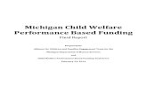 Michigan Child Welfare Performance Based Funding Report