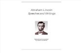 Lincoln-his Speeches and Writings