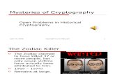 Mysteries of Cryptography