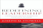 Redefining Leadership by Joseph M. Stowell (Excerpt)
