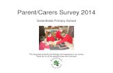 Greenfields Primary School - Parent Survey Response Form 2014