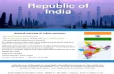 The economy of the Republic of India