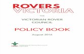 Victorian Rover Council Policy Book