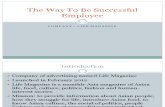 The Way to Be Successful Employee