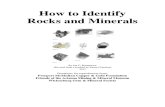 Rock and Mineral Identification 2012