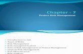 Ch - 7 Project Risk Managemtn