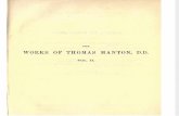 The Complete Works of Thomas Manton, D.D. Vol 2
