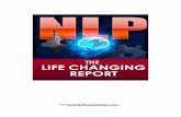 NLP - The Life Changing Report!