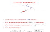 Lecture 2 Conic Sections