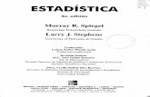 2001. Estadística (3era. ed, McGraw Hill). Spiegel y Stephens