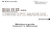 2013 Owner's Manual ZX636ED-FD