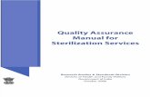 1 Quality Assurance Manual for Sterilisation Services