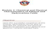 02 Chemical and Physical Characteristics of Ethanol and Hydrocarbon Fuels