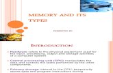 Memory and Its Types