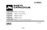 Yamaha Yz250 Parts Catalogue