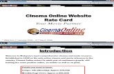 Rate Card - Cinema Online Website