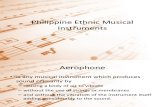 Philippine Ethnic Music