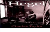 Hegel by Charles Taylor