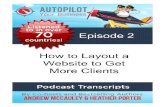 How to Layout a Website to Get More Clients