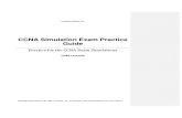CCNA Simulation ddddExam Practice Guide