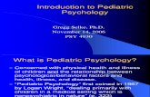 CCIntroduction to Pediatric Psychology
