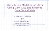 Cam Clay Presentation