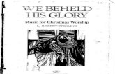 We Beheld His Glory - Music for Christmas Worship
