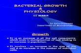 Bacterial Growth & Physiology