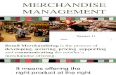 Session 11 Merchandise Assortment Planning