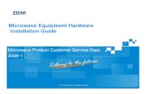 09 Microwave Equipment Hardware Installation Guide [Compatibility Mode]