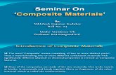 Seminar On Composite Materials