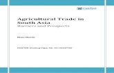 Agricultural Trade in South Asia