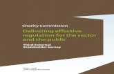 Charity Commission - Delivering Effective Regulation for the Sector and the Public